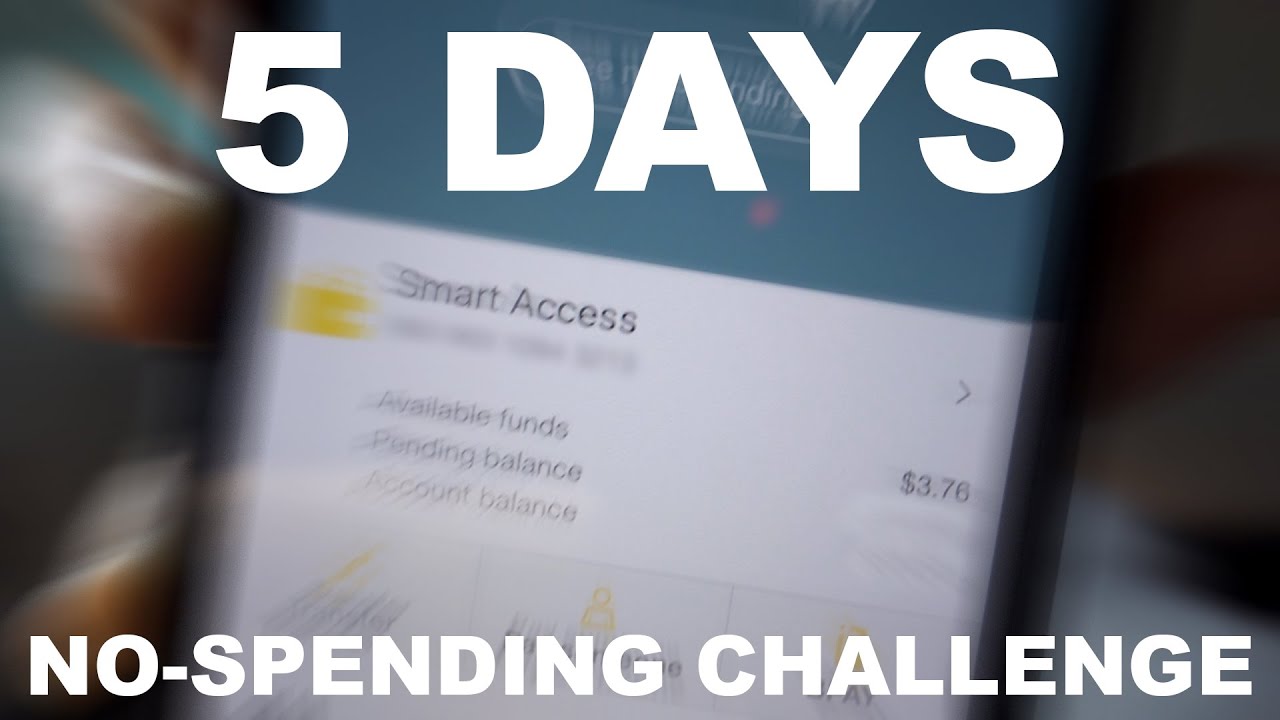 5 DAYS NO-SPENDING CHALLENGE | A week in the life of a grad student