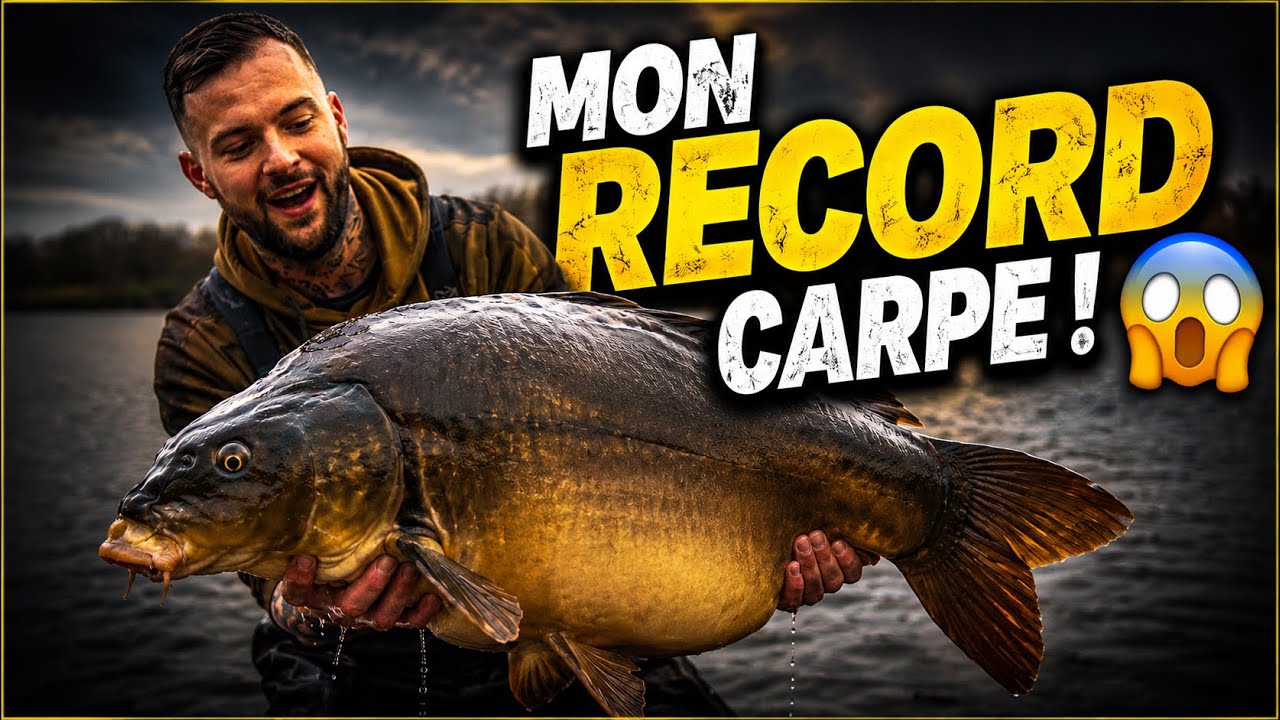 INCROYABLE ! Deux carpes de 18kg et 24kg pour débuter la chaîne 🎥🐟