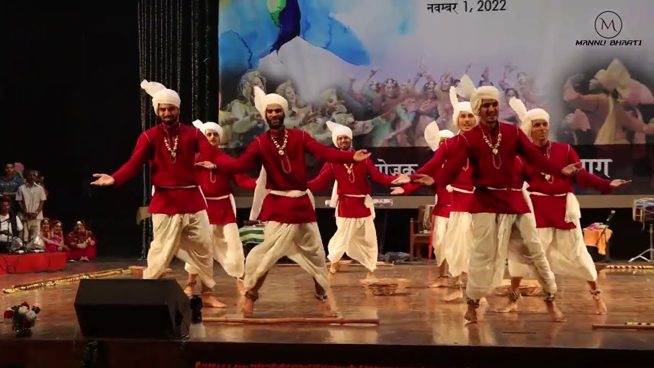 Haryanvi Folk Dance I Haryana Pradesh Mahan - Group I M.D.U Tagore Auditorium Rohtak I #haryanvi