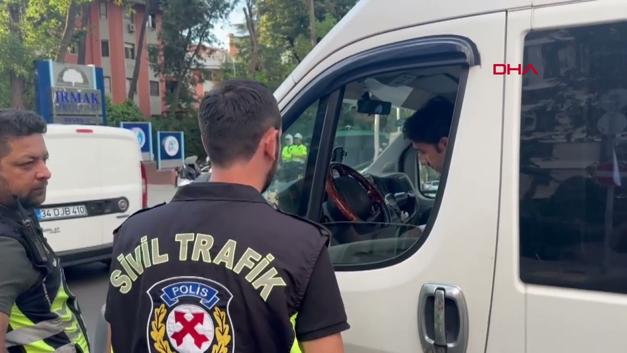 Kadıköy'de okul servislerine denetim