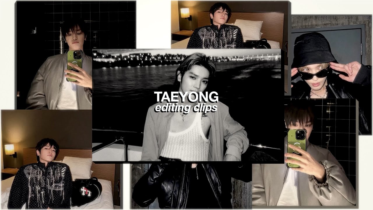 taeyong editing clips / scenepack #1