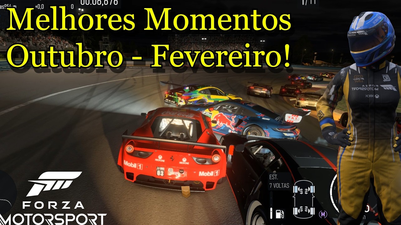 Melhores Momentos de Outubro - Fevereiro| Forza Motorsport!