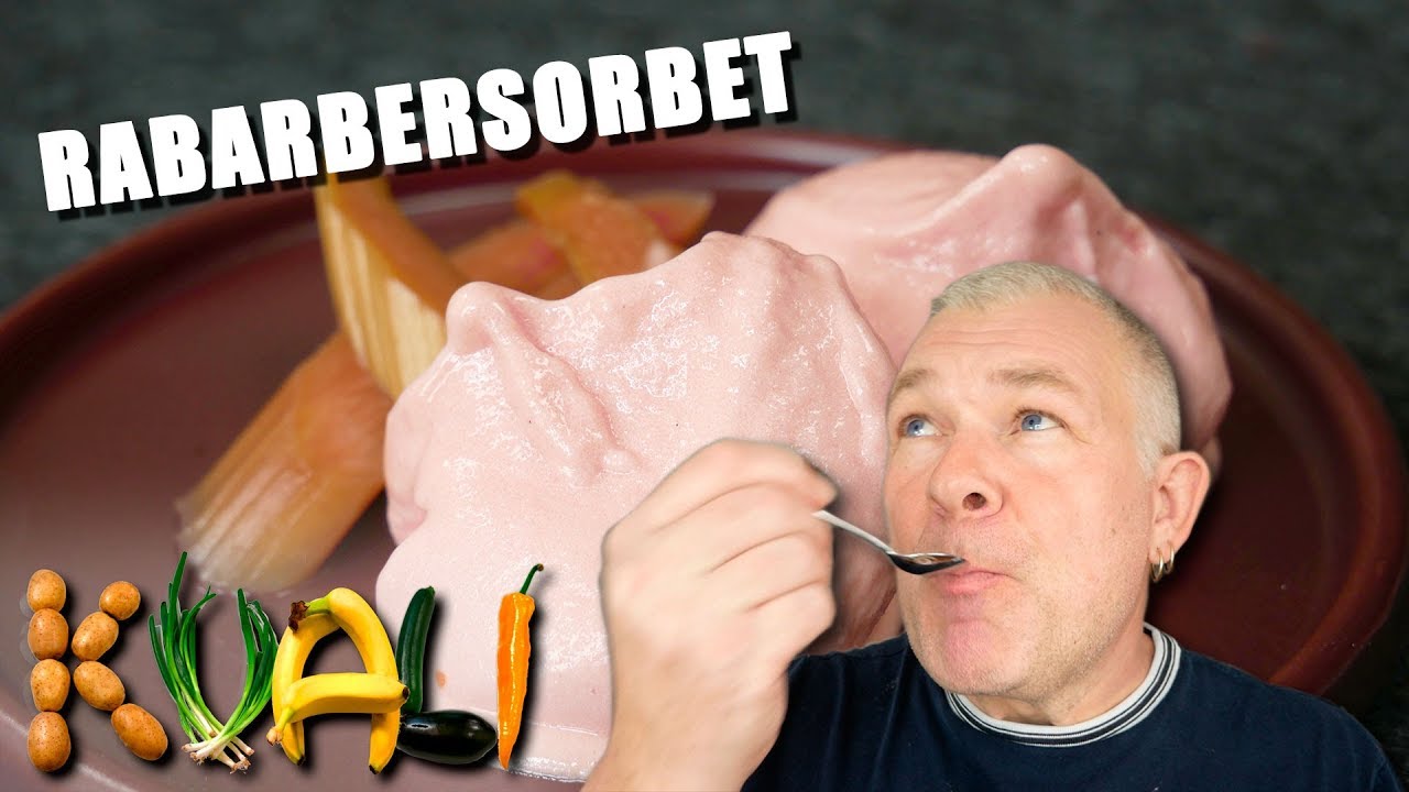 Rabarbersorbet - Rabarberis - Sorbetmetoden