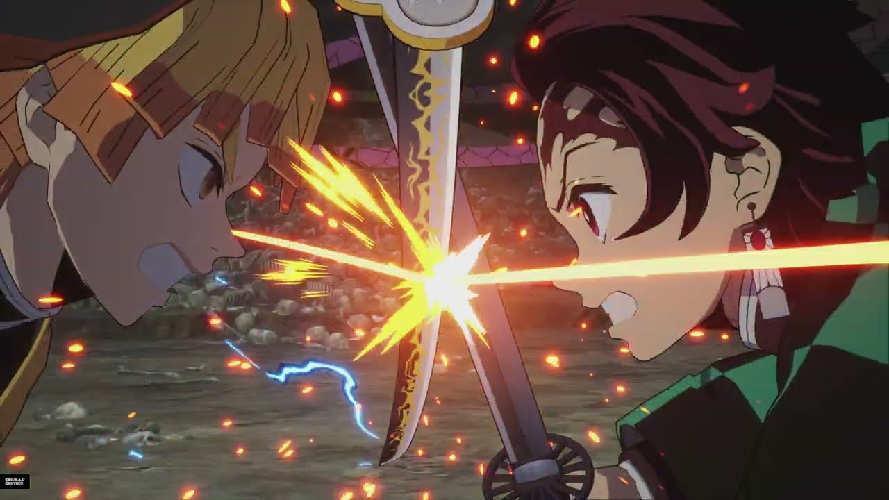 Agatsuma Zen'itsu vs Kamado Tanjirô (Extreme) PS5 | Demon Slayer The Hinokami Chronicles 2