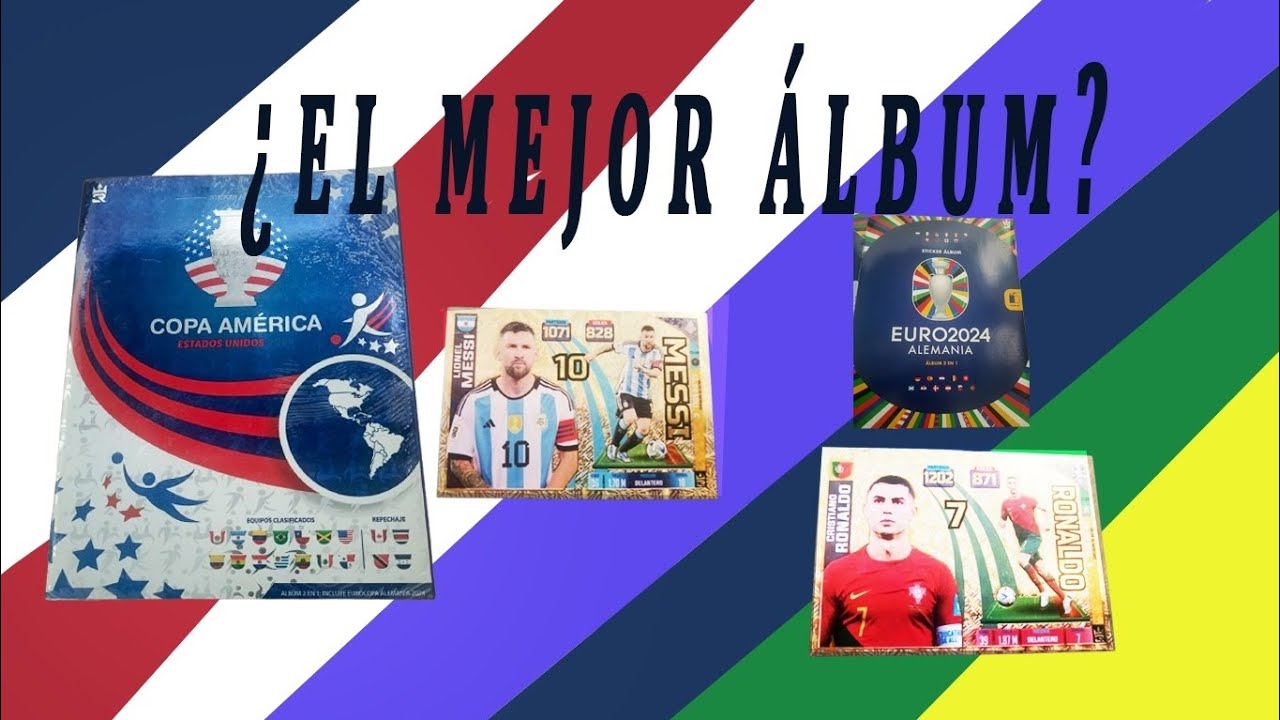 ¡DOS TORNEOS EN UNO! 🏆 Revisando el álbum 3 REYES Copa América + Euro 2024