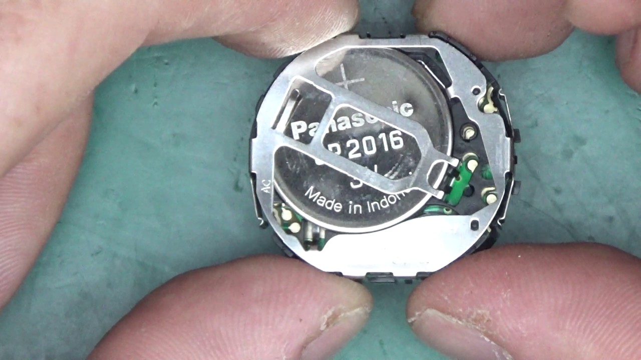 Разборка Casio W86