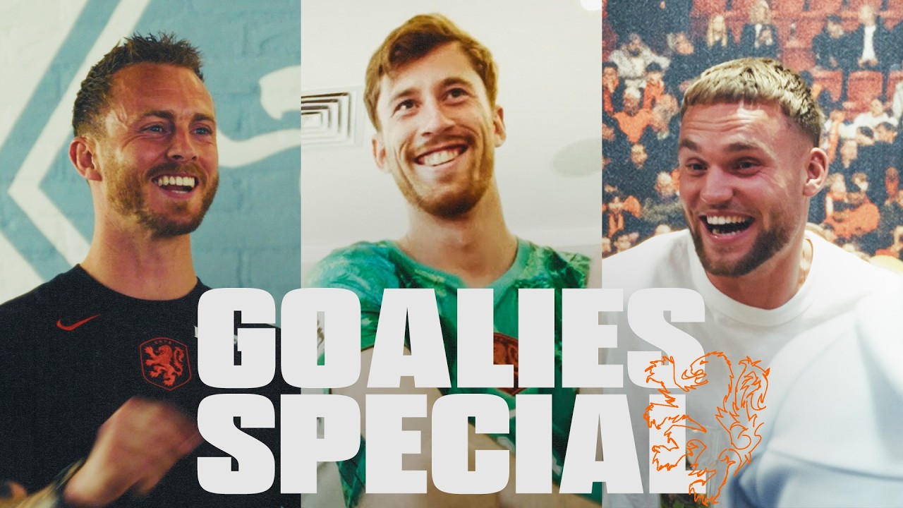 INSIDE our #FIFAWorldCup GOALIE TEAM! 😁🧤 Verbruggen, Roefs & Flekken