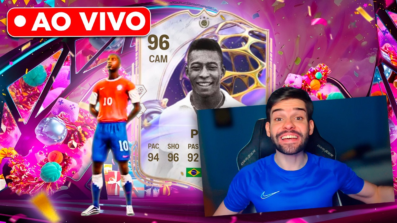 🚨AO VIVO! PACKS ATÉ TIRAR UM ICON 95+! EAFC 26