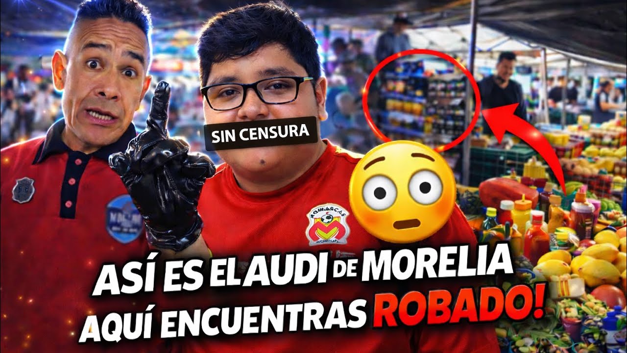 RECORRIENDO el TIANGUIS mas PELIGROSO de MORELIA☠️ 😱| “El Audi” uno de los mas GRANDES de todo 🇲🇽