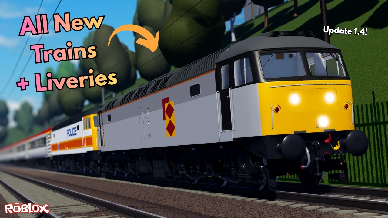 All New Trains + Liveries in British Railway 1.4 | Roblox