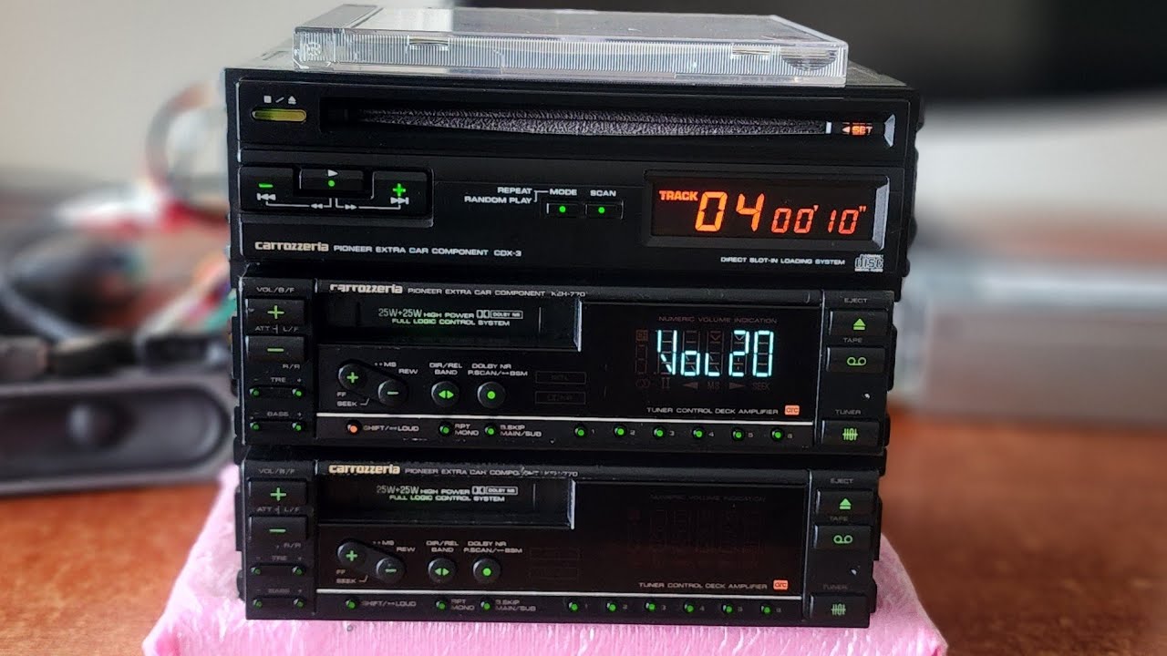 CARROZZERİA KEH-770 CDX-3 NOSTALJİ RESİTAL ESKİ SERİ VİNTAGE MADE IN TOKYO JAPAN 
