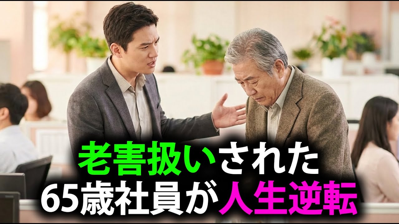 【衝撃】「定年退職したジジイに何ができる」若手の暴言→65歳再雇用社員が30億円案件を奪取した逆転劇がヤバすぎる
