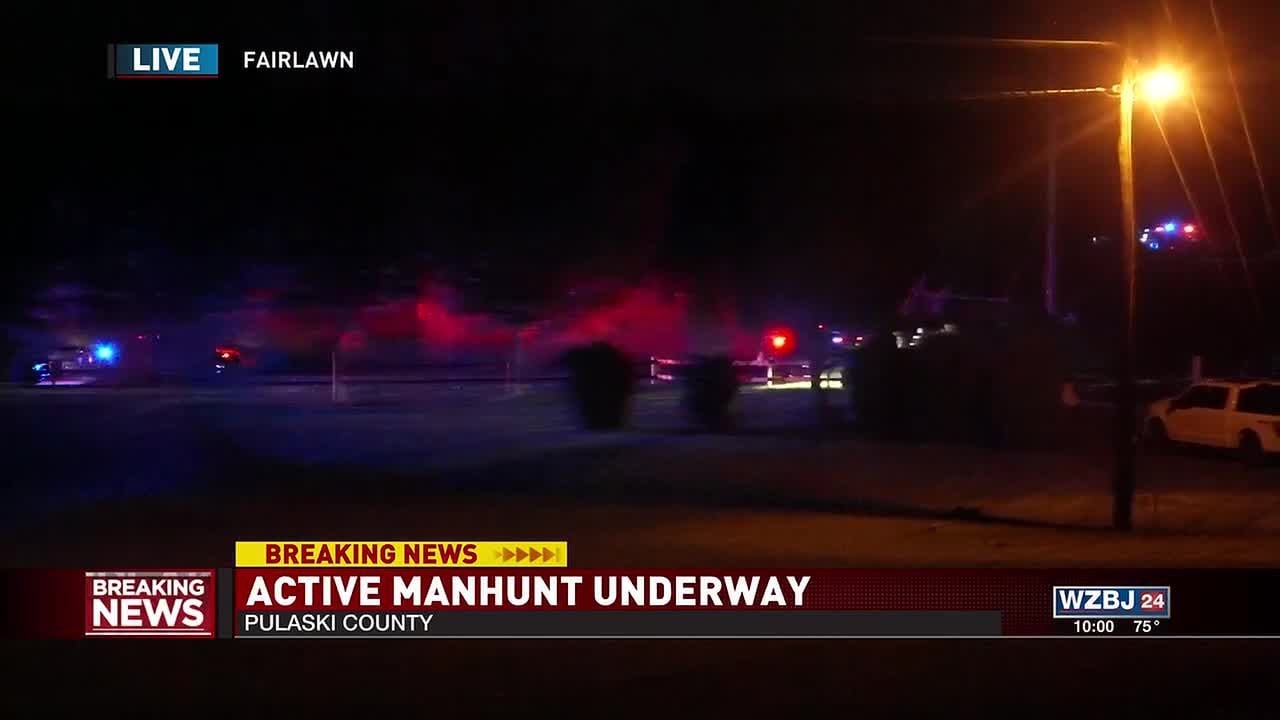 Pulaski County Manhunt Underway