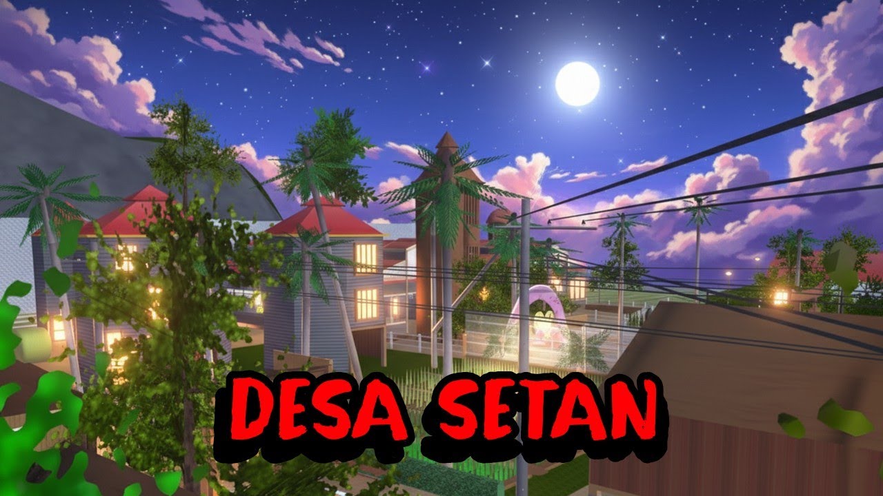 DESA SETAN || Sakura Hantu || Sakura Horor || Sakura School Simulator || Film Horor
