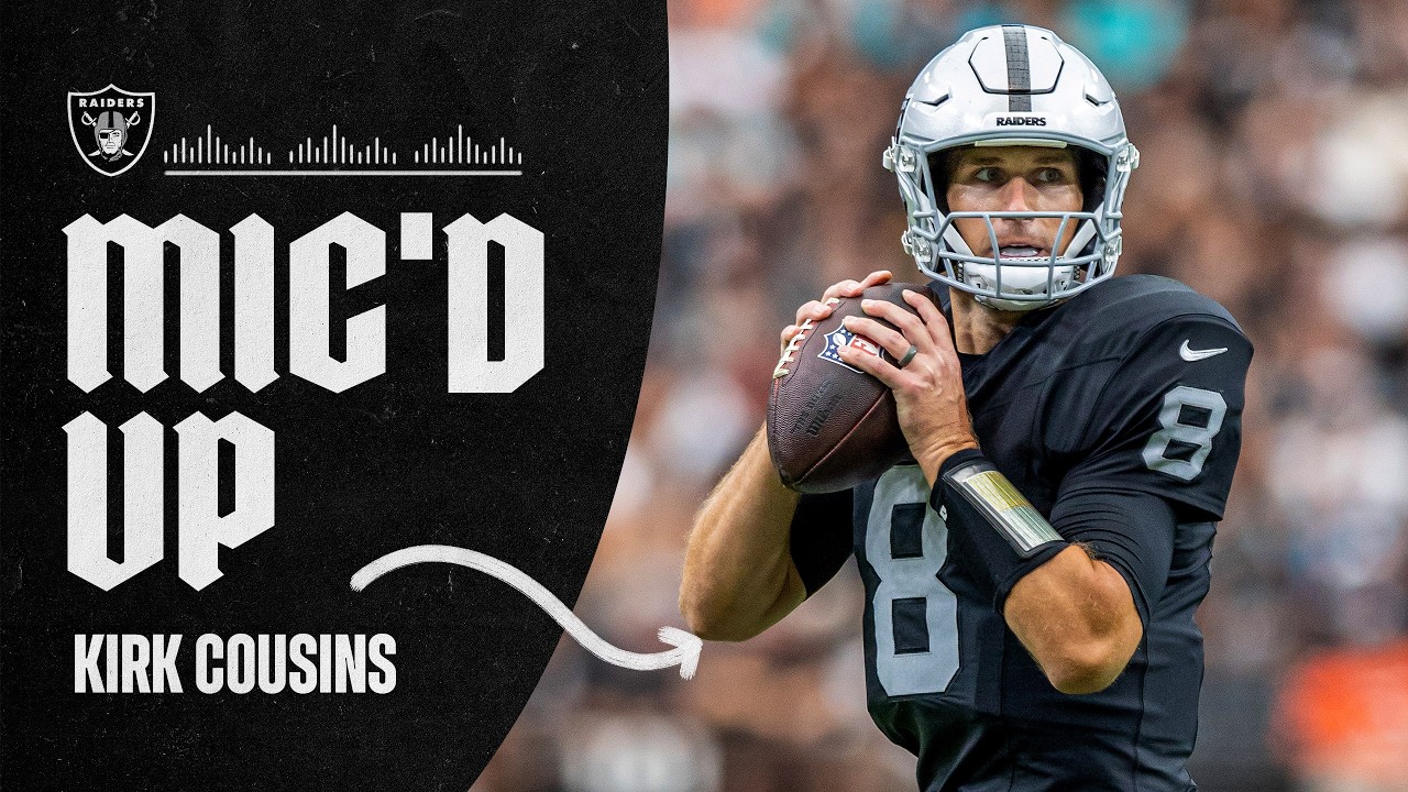 Kirk Cousins Mic&rsquo;d Up vs. Dolphins: &lsquo;Have a Day!'