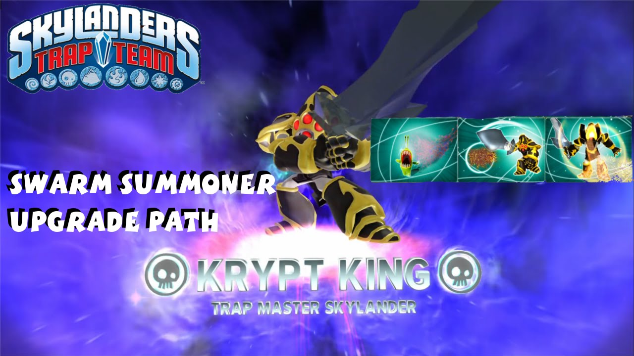 Skylanders Trap Team - Krypt King Swarm Summoner Upgrade Path (Bottom)
