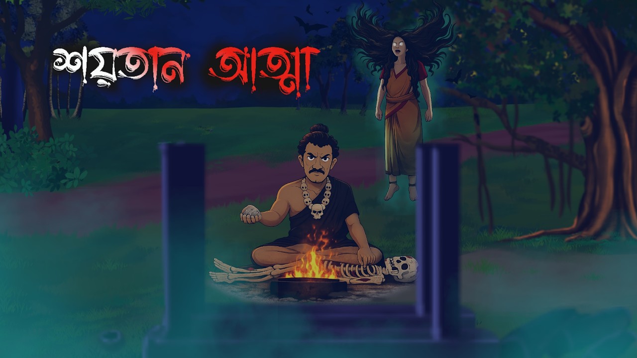 শয়তান আত্মা|shaitan atma|Bhuter cartoon |Grambanglar Vuter Golpo| Bangla golpo |Bangla Cartoons |