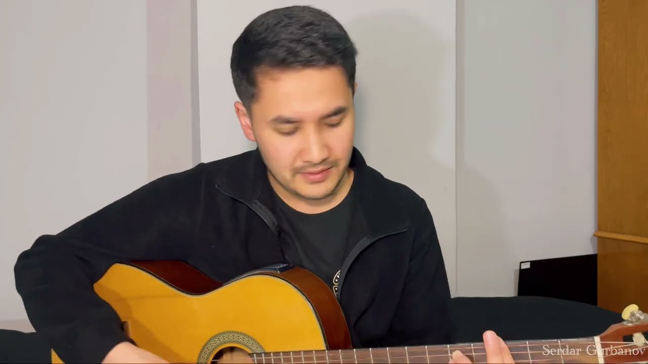 Türkmen Gitara - Daşda galdy | Serdar Gurbanov