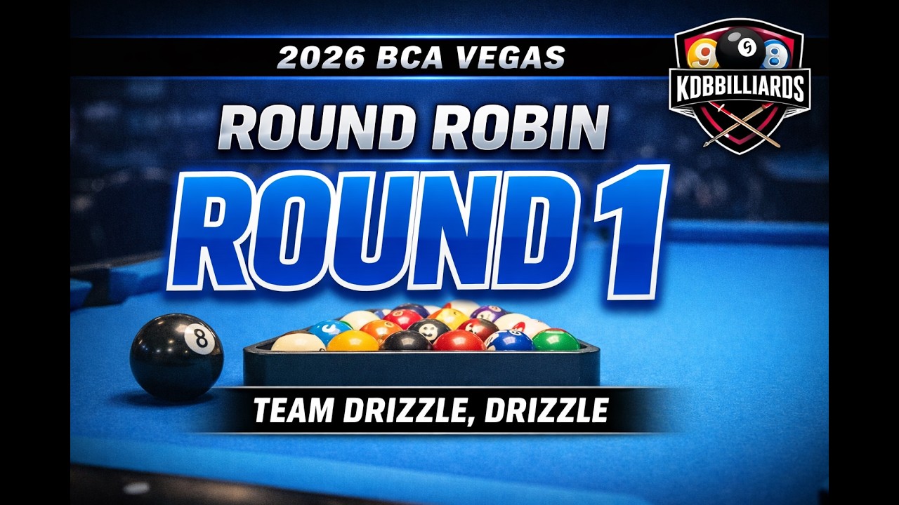 2026 BCA Vegas 8-Ball Team Championship | Round Robin &ndash; Round 1