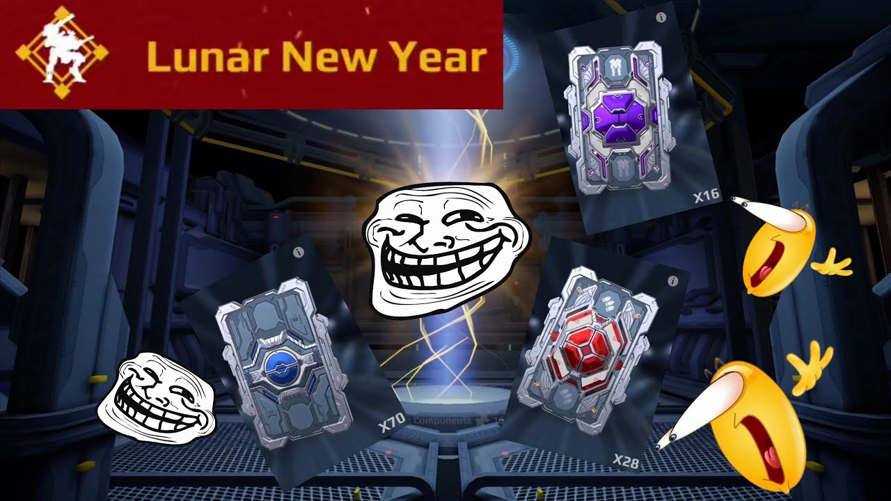 War Robots - Sự kiện Lunar New Year | Mở thẻ trc khi qua mùa mới🤑👌👌🔥#warrobots 