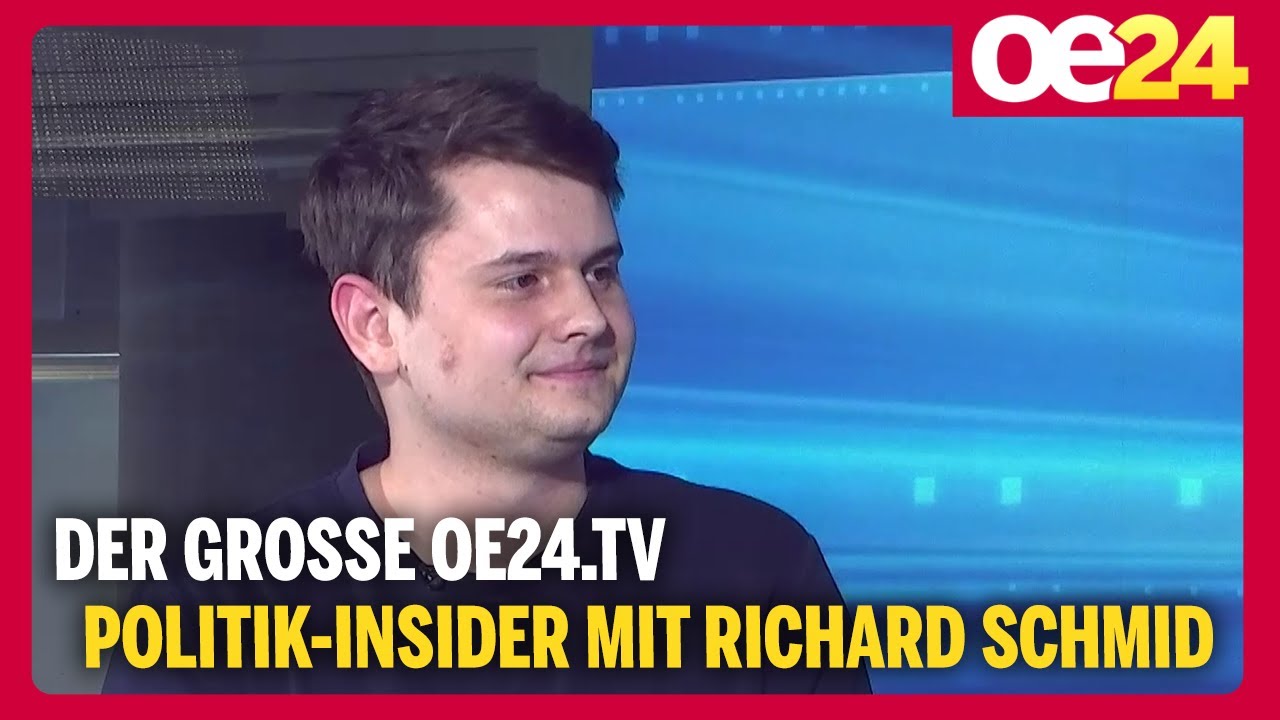 Der gro&szlig;e oe24.TV Politik-Insider mit Richard Schmid