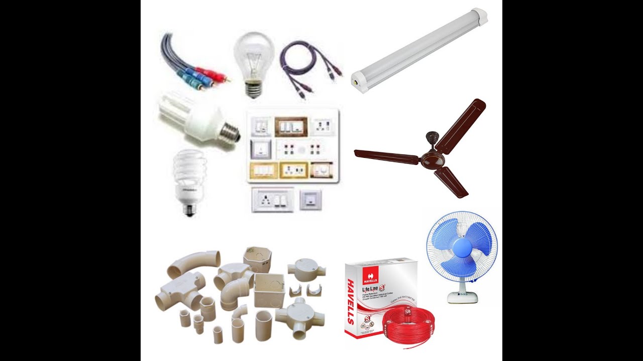 Electrical wiring materials list with pictures