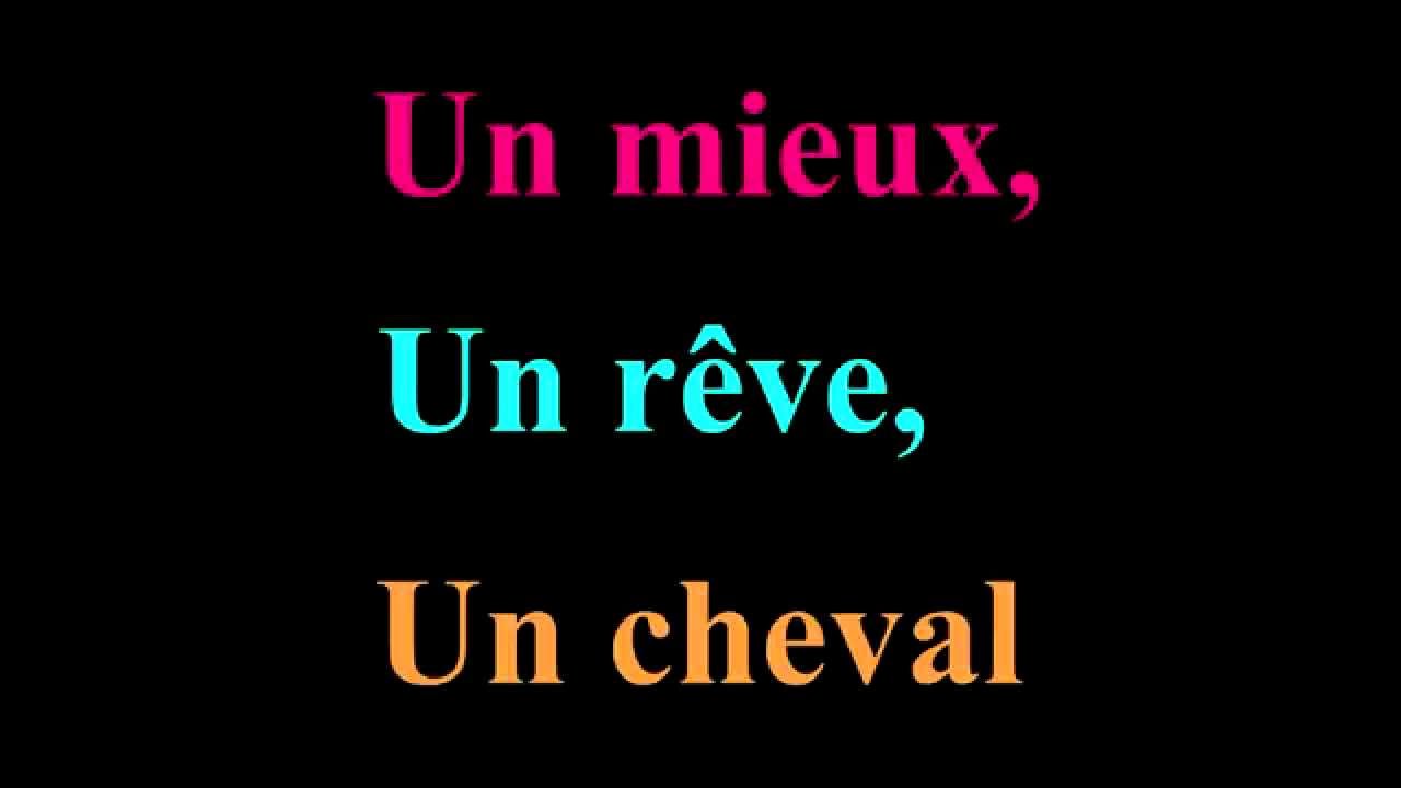Alain Souchon - Foule Sentimentale (lyrics)