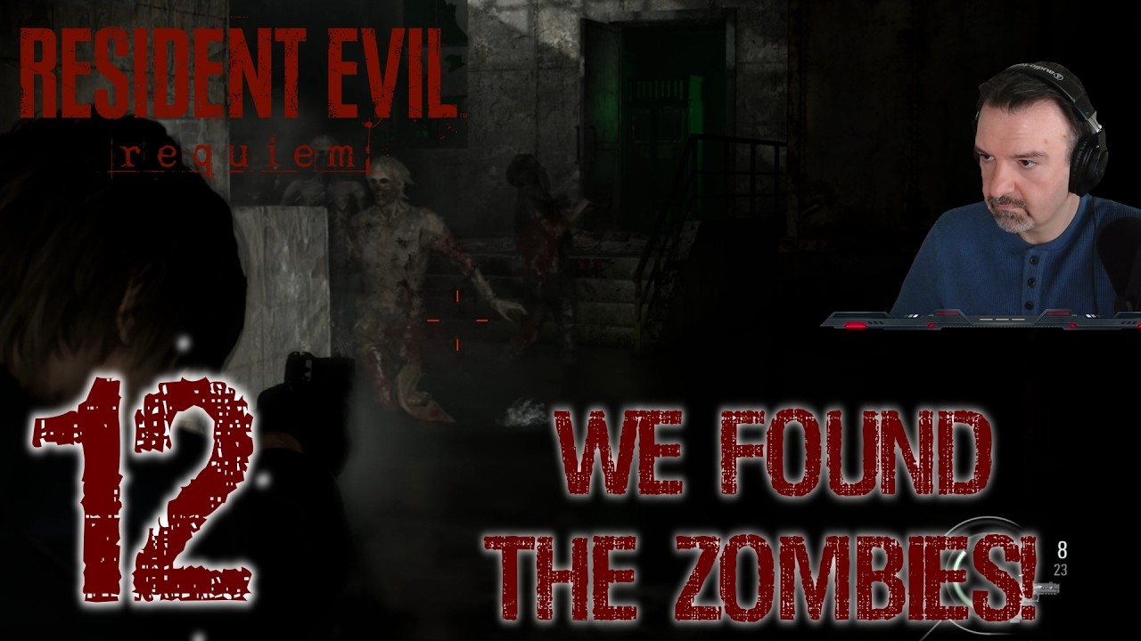 We Found The Zombies, And There Are TONS OF THEM!! DSP Plays It: Resident Evil Requiem Part 12