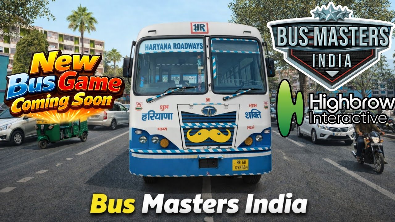 Bus Masters india Coming Soon By Highbrow interactive 丨 New Bus Game Coming 2026 Rival Bussid