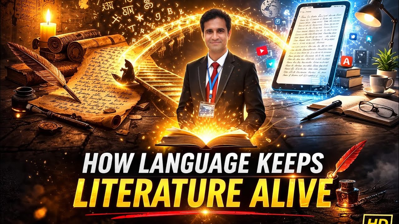 How Language keeps Literature Alive