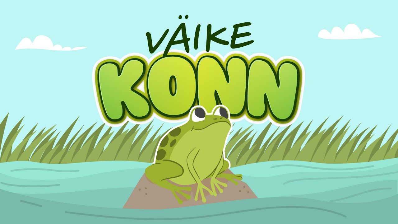 V&Auml;IKE KONN 🐸 Renate Lastelaulud (laulavad Thea Paluoja laululapsed)