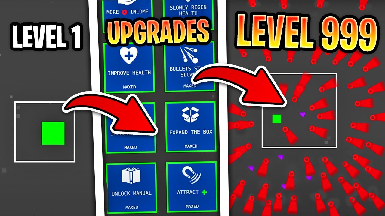 New Incremental Bullet Hell With Extensive Upgrade Tree! | Minutescape
