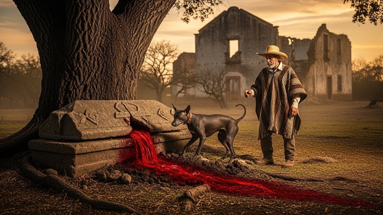(Celaya, GTO) El campesino compró una hacienda vieja y su Xoloitzcuintle halló una tumba que sang...
