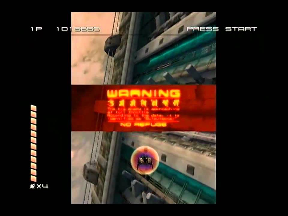 WARNING! A huge battleship SHMUP BOSS INTROS is approaching fast.