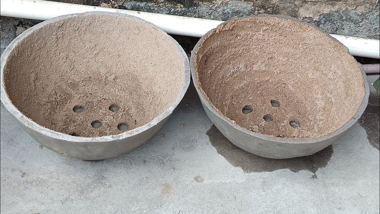 Mostrando como faço meus vasos 