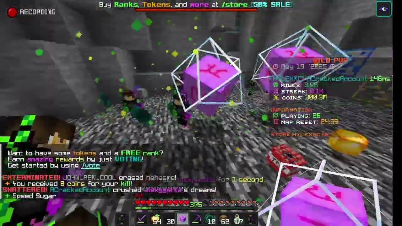 Wild PvP New Meta Clips: Bedrock CPVP