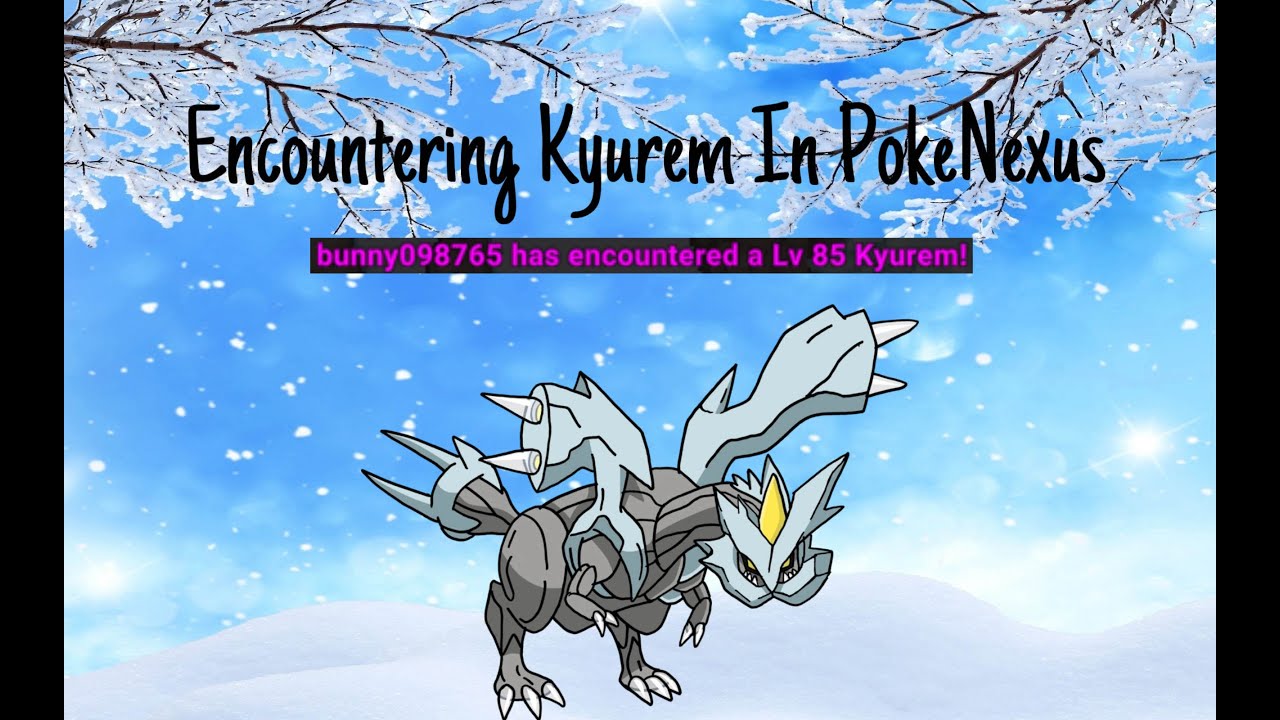 PokeNexus Online, Encountering And Catching Kyurem, Christmas Event 2024