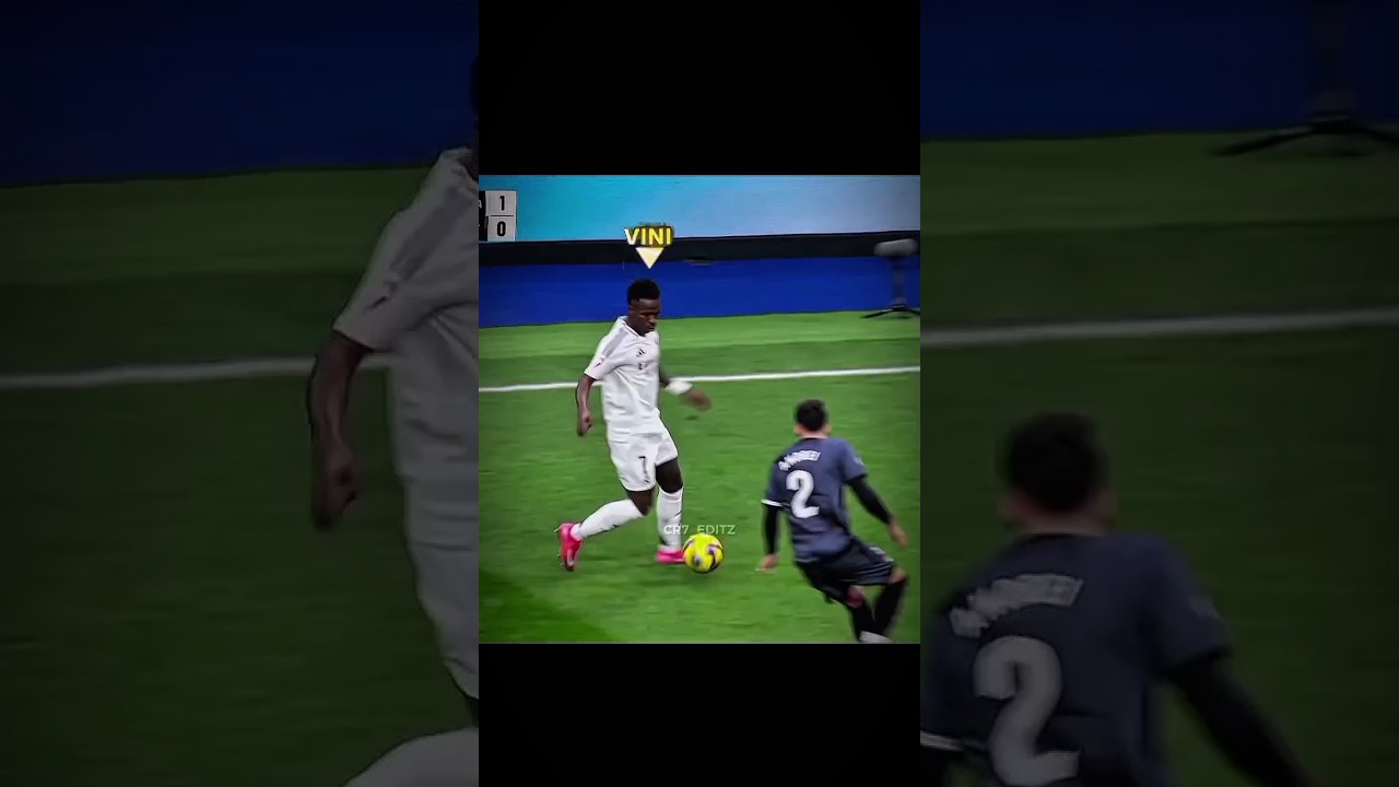 vini jr solo goal🔥👑#ronaldo #football #realmadrid