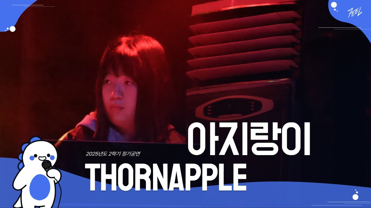 THORNAPPLE - 아지랑이 l Covered By 이 공연의 마지막팀 @251130