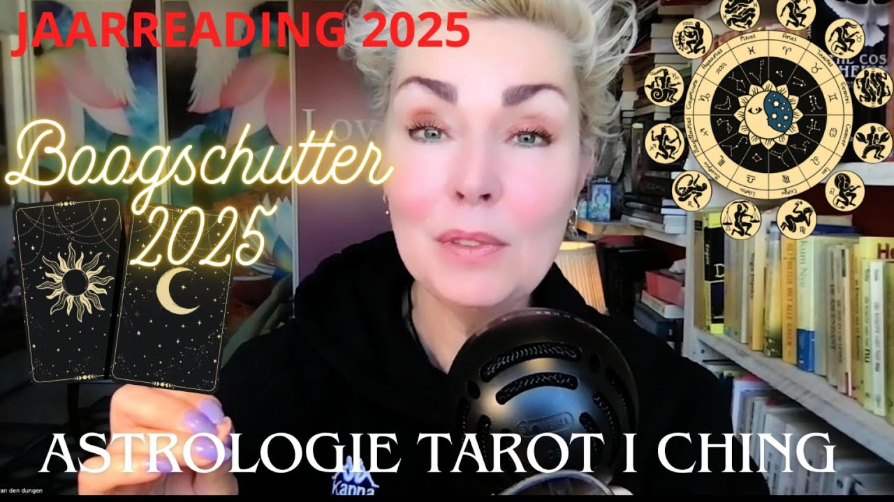 BOOGSCHUTTER 2025 JAARREADING Astrologie ❤️ Tarot ❤️ I CHING ❤️ BACH + 50% korting op reading