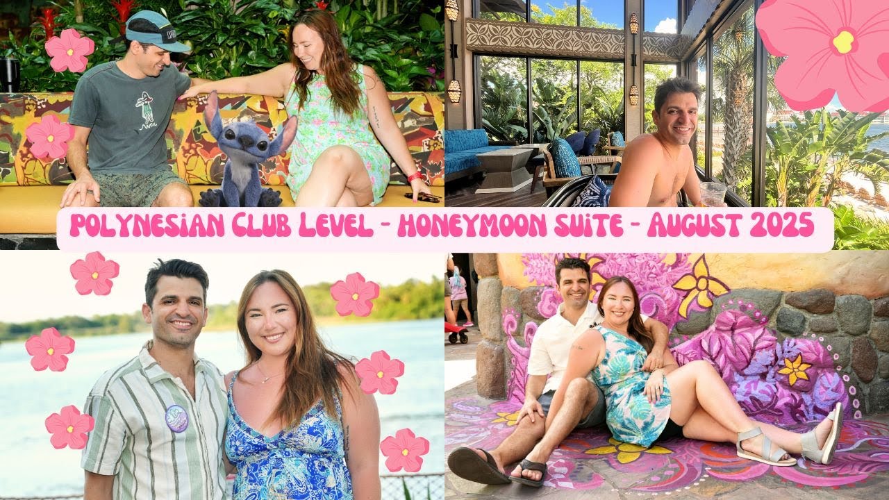 Disney's Polynesian - Club Level - Honeymoon Suite 2025 - Capture your moment - 5 year anniversary