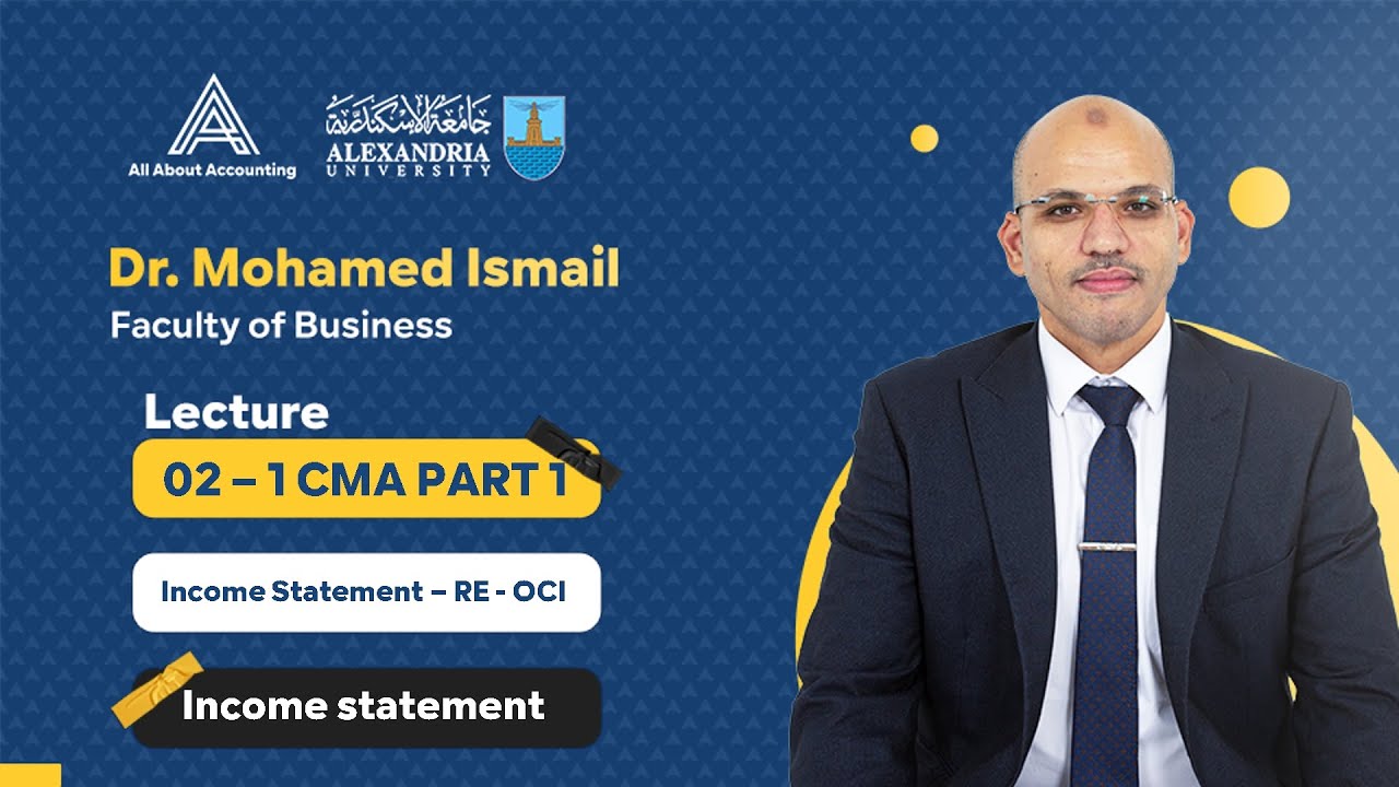 02-1 Income statement (CMA Part 1) (2025)