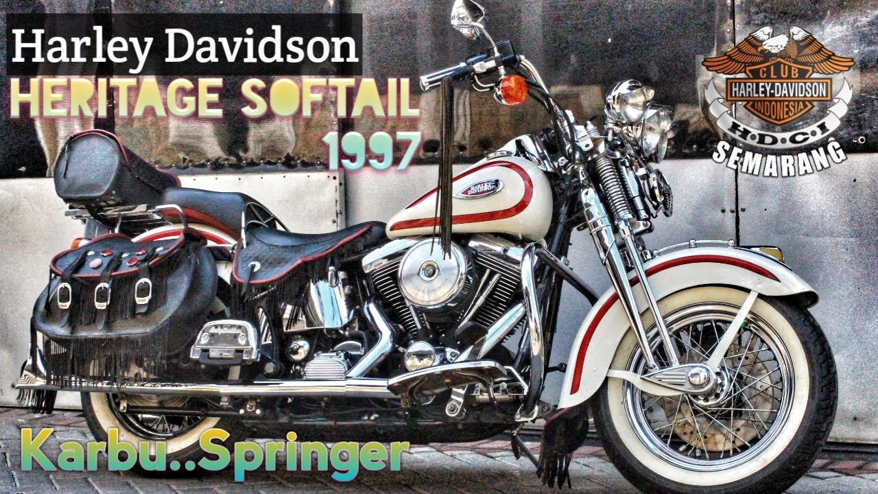 Nyobain HD Heritage Softail Springer 1997 | Semarang