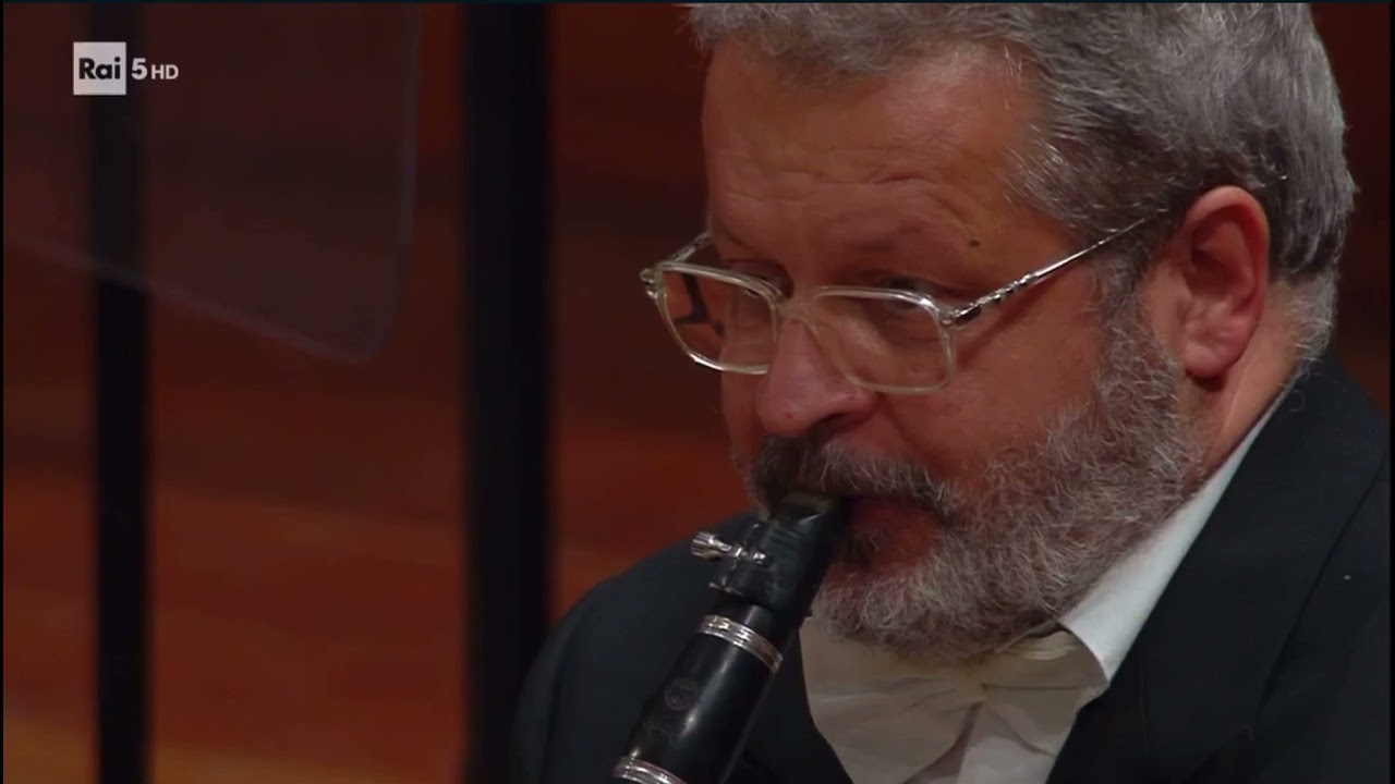 Stefano Novelli plays clarinet excerpt from J. Sibelius Symphony N°1