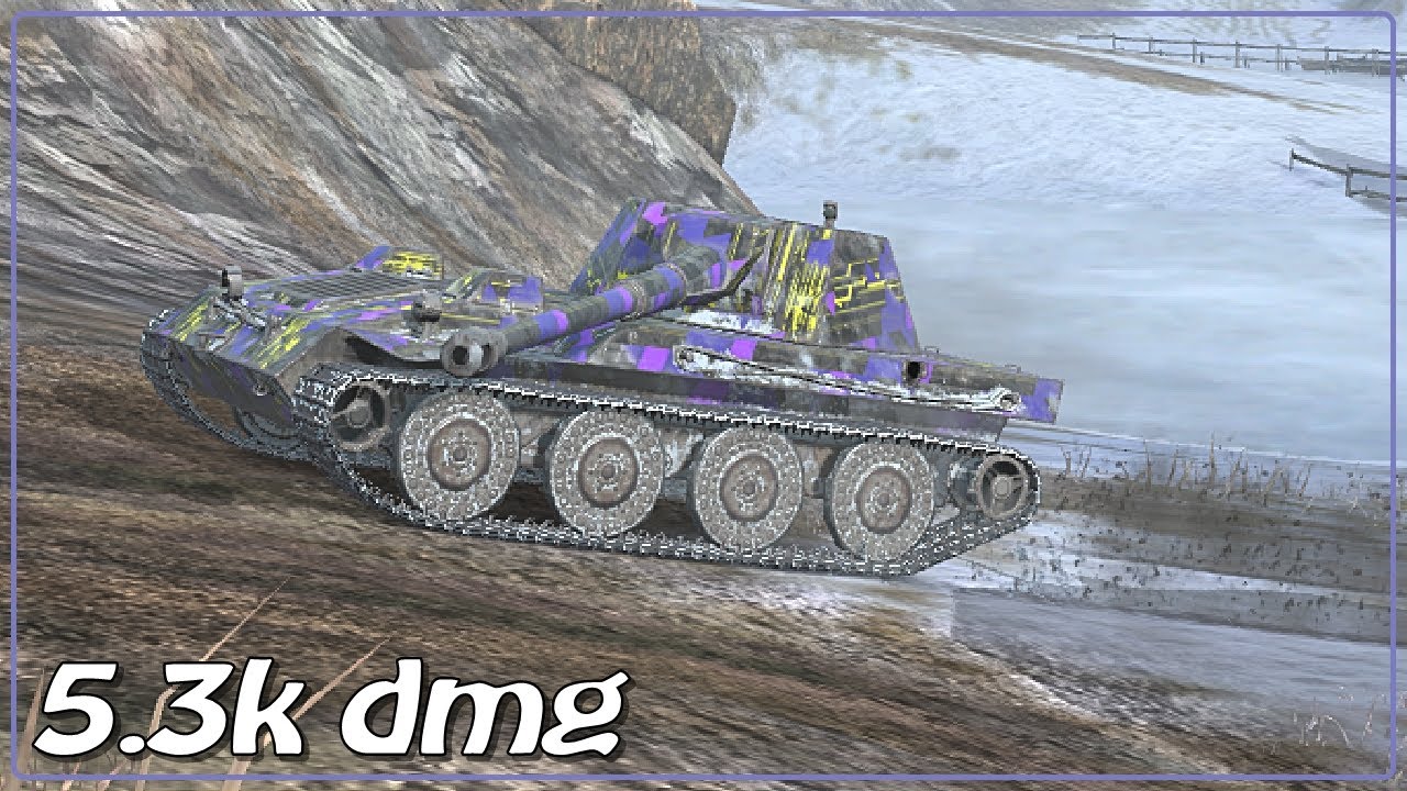 Steyr WT • 4 frags • 5.3k dmg • WoT Blitz