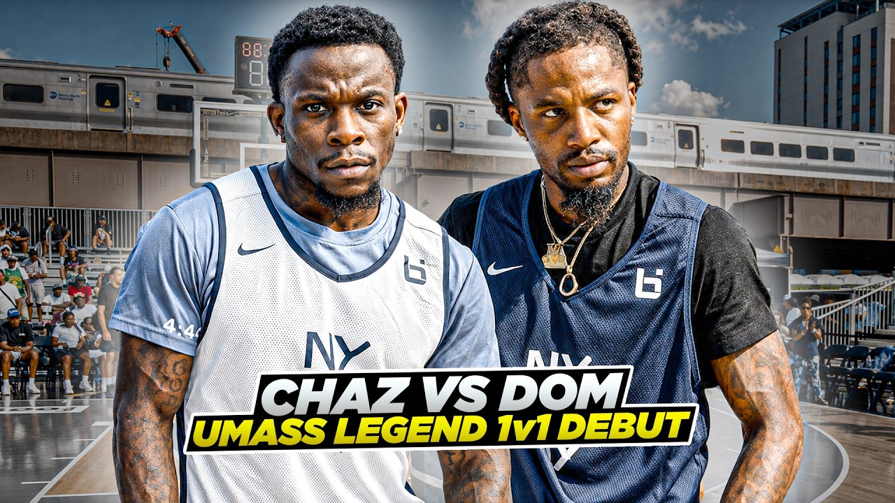 UMass LEGEND Makes His 1v1 DEBUT vs One of The Most FEARED Small Guards... | Chaz vs Dom