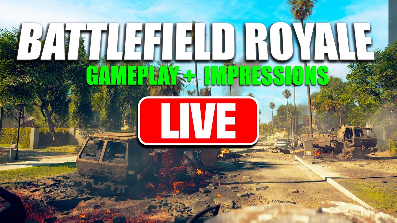🔴 LIVE - Battlefield Battle Royale | My First Impressions
