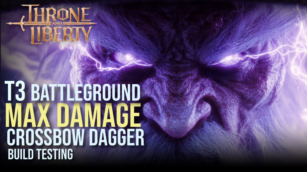 T3 Blood Hunter Build &ndash; Crossbow Dagger PvP Battleground | Throne and Liberty PvP Gameplay