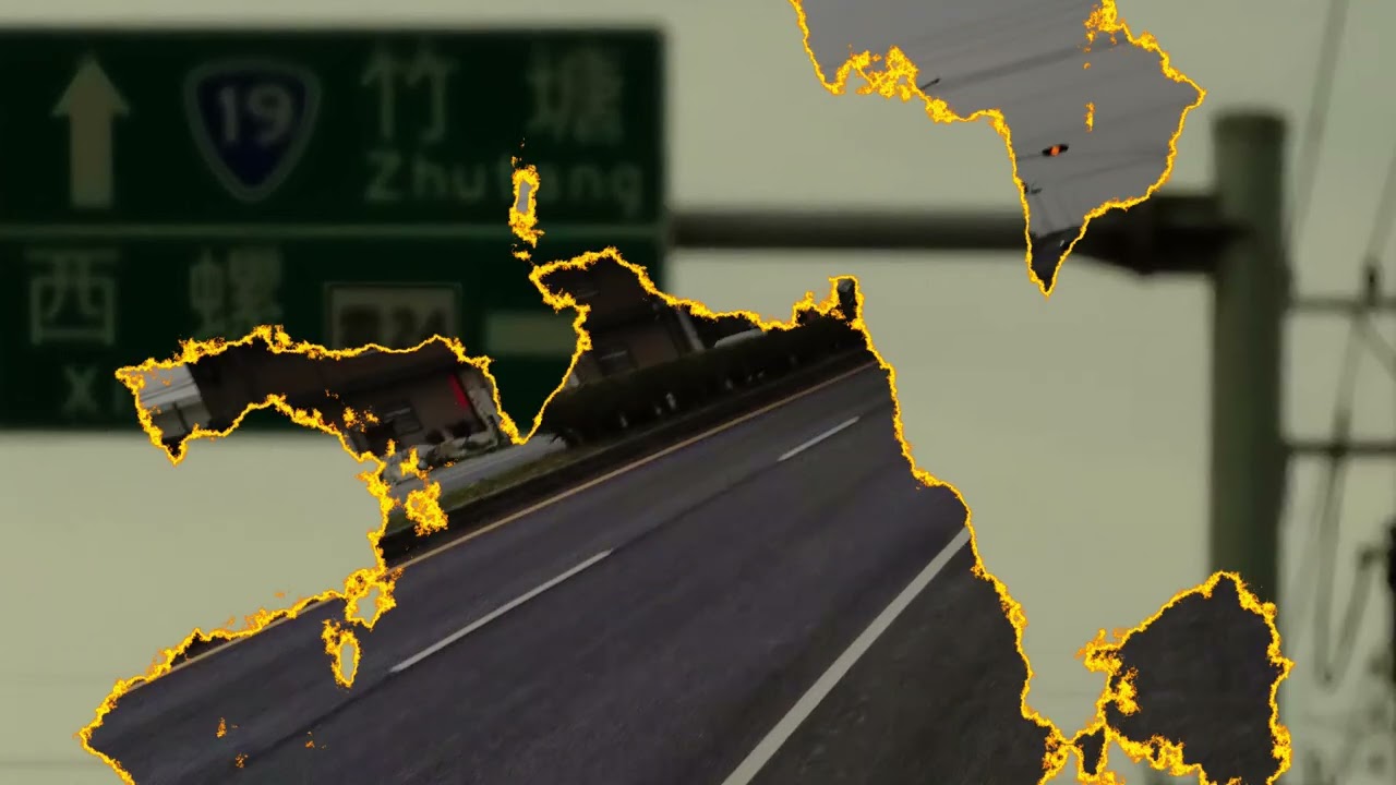 雲林二崙隆興6-3號至台19線起點(近八卦山牌坊)超馬(上)4K~戀戀超馬