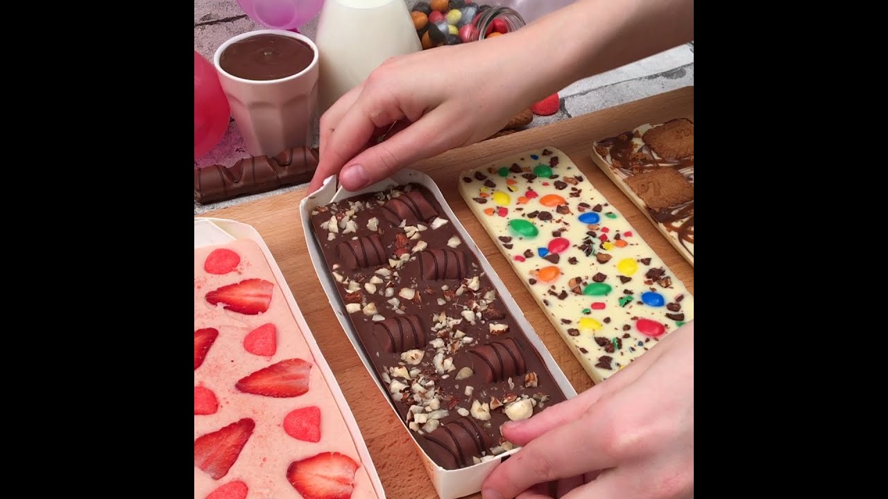 #ASTUCE : Créez vos propres tablettes de chocolat maison ! 🍫